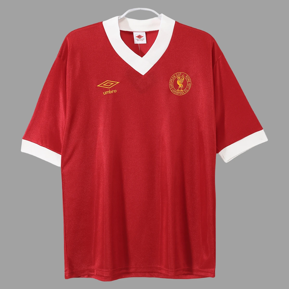 76/77 Liverpool European Final Retro Soccer Jersey