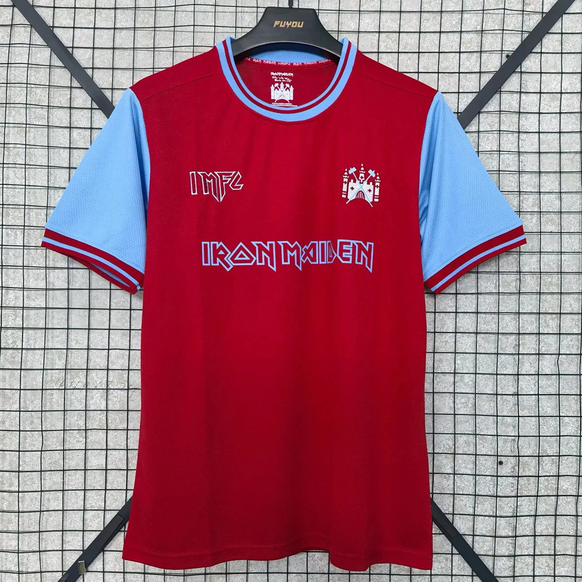 25/26 West Ham United Iron Maiden 50th Anniversary Soccer Jersey