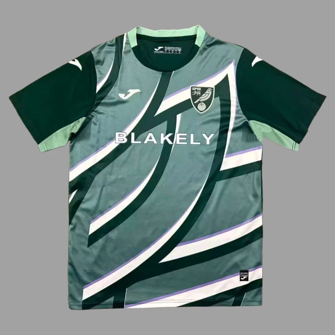 25/26 Norwich City Away Soccer Jersey