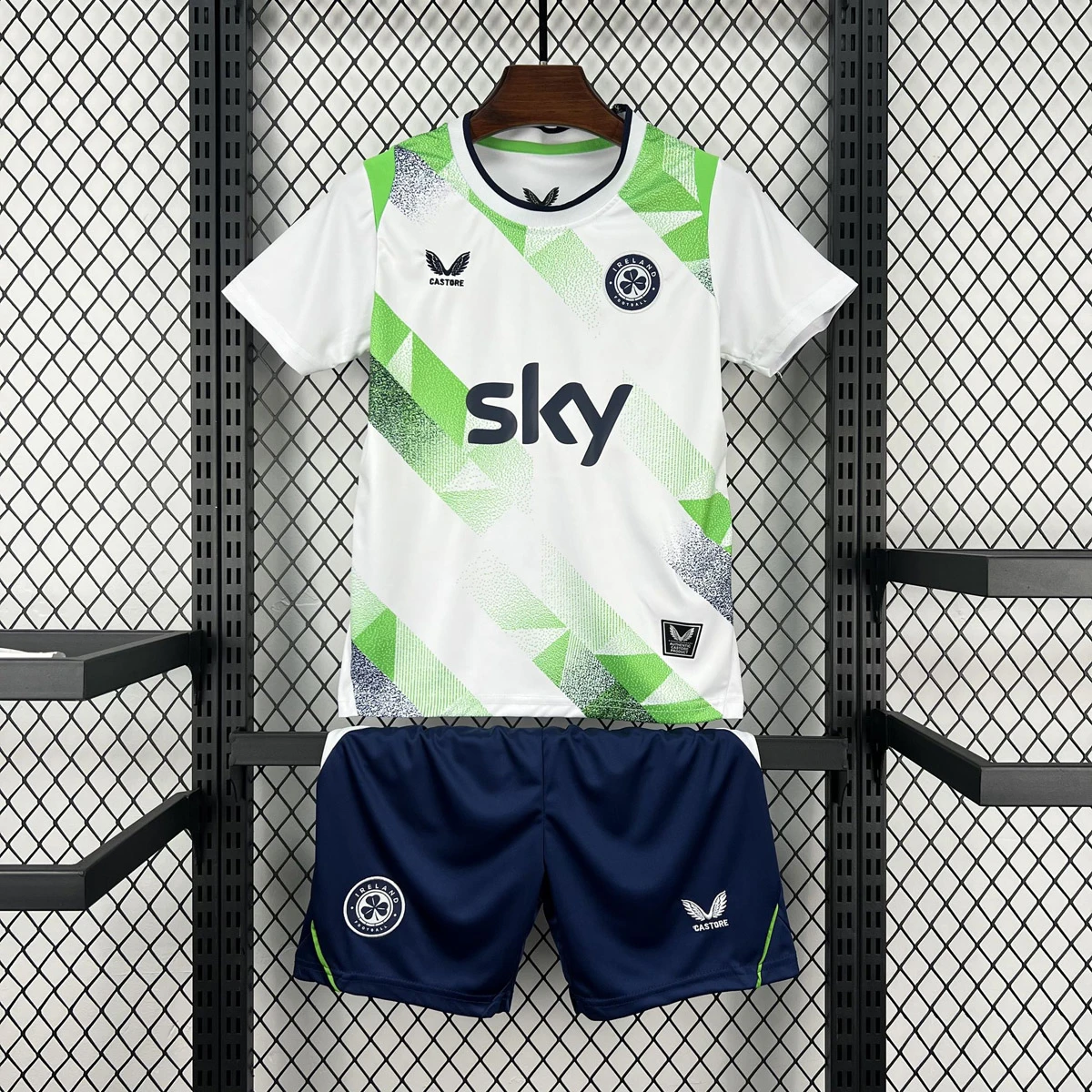 2026 Ireland Away Kids Soccer Jersey Size 16-28