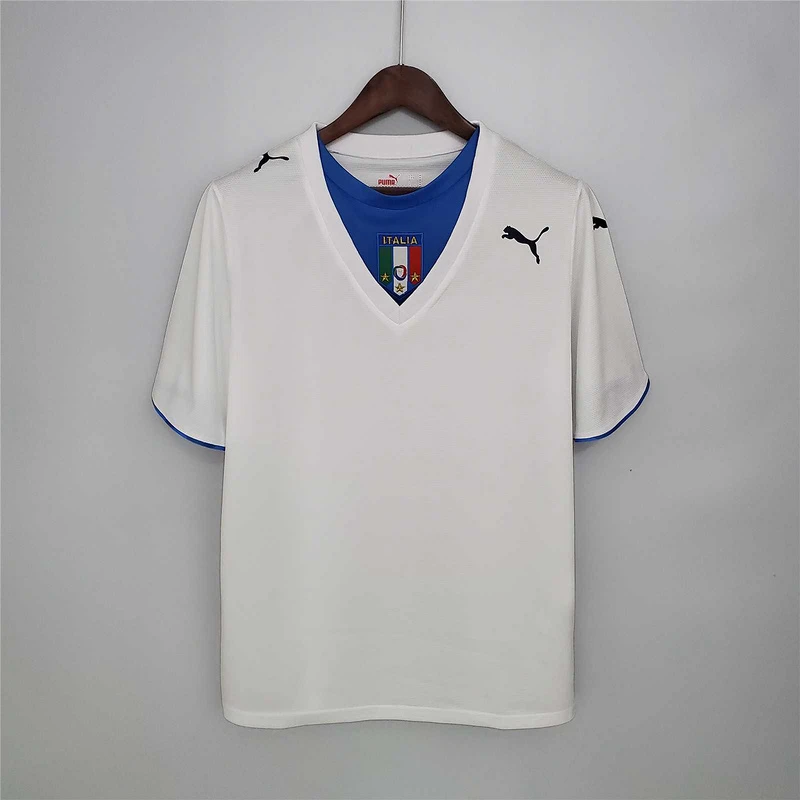 2006 Italy Away Retro Soccer Jersey