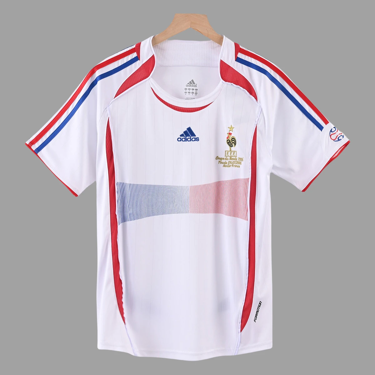 2006 France Away Retro Soccer Jersey