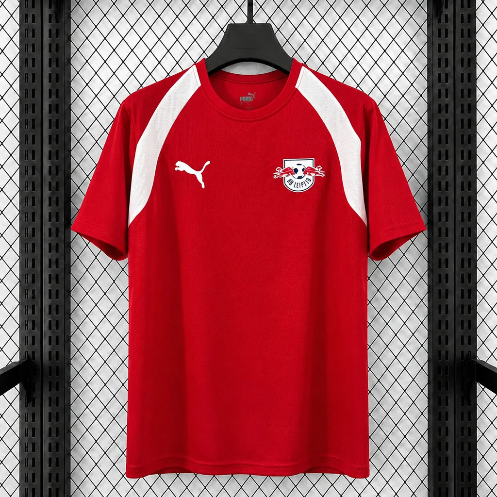 26/27 RB Leipzig Training 1 Red Soccer Jersey