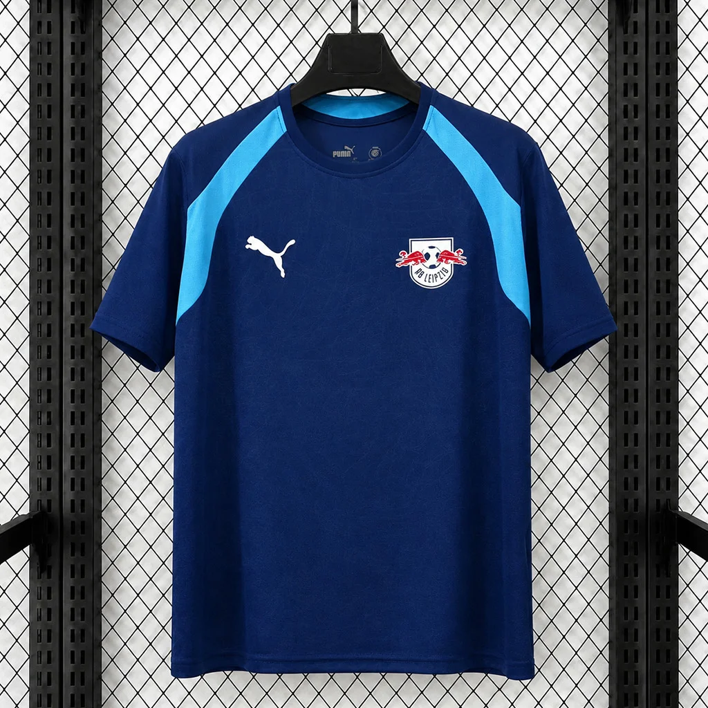 26/27 RB Leipzig Training 2 Blue Soccer Jersey