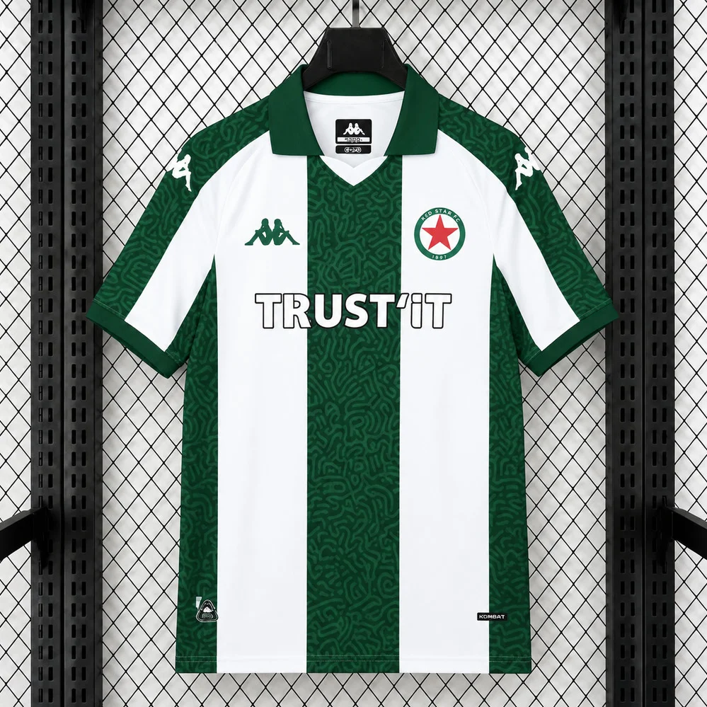 26/27 Red Star Paris Home Soccer Jersey