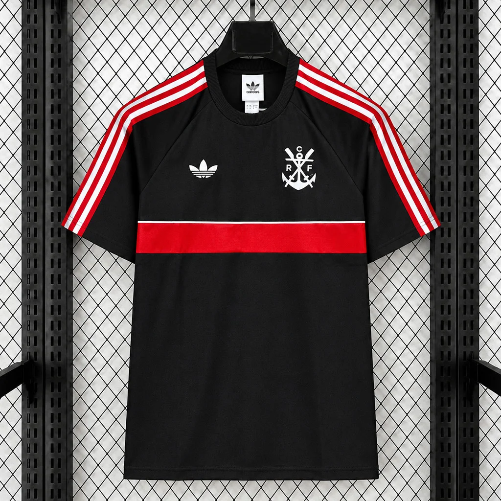 2026 Flamengo Originals II Trefoil Black Soccer Jersey