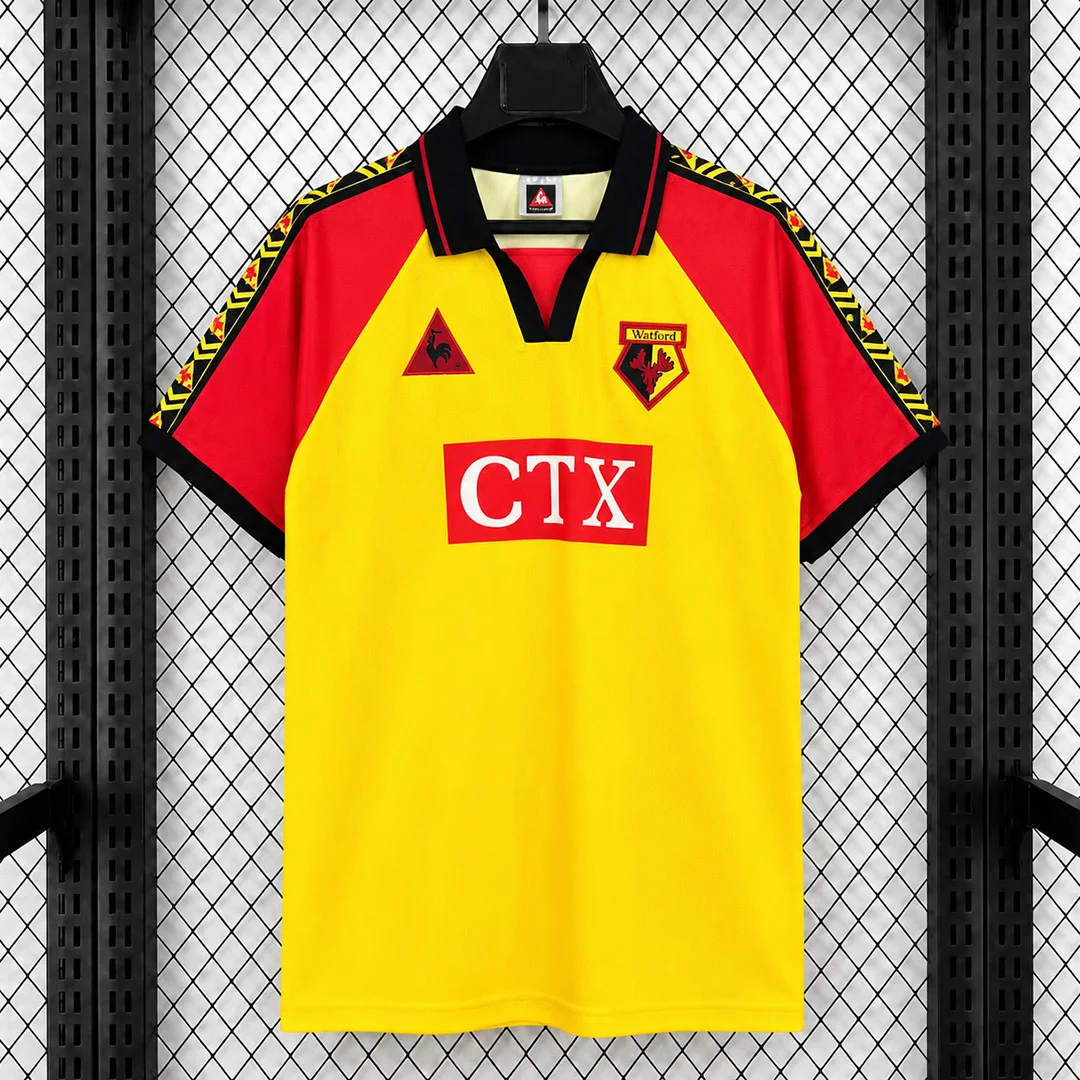 98/99 Watford Home Retro Soccer Jersey