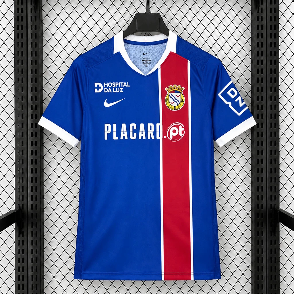26/27 Alverca Home Soccer Jersey