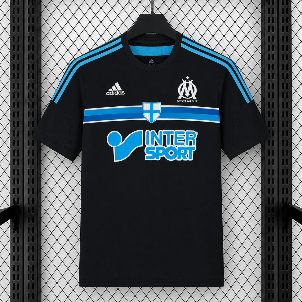 14/15 Olimpique Marseille Third Retro Soccer Jersey