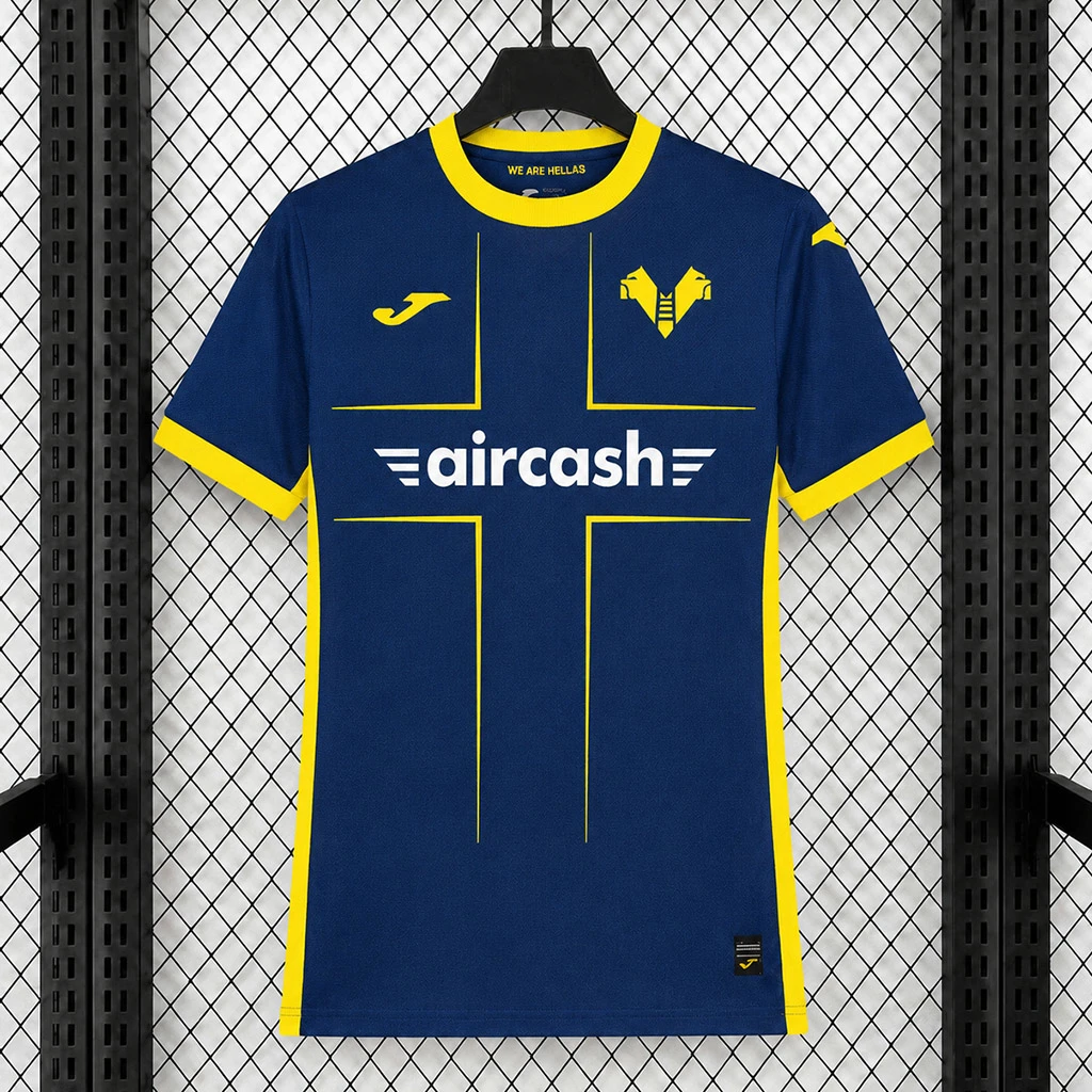 26/27 Hellas Verona Home Soccer Jersey