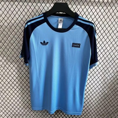 Adidas x Oasis Blue Black T-Shirt