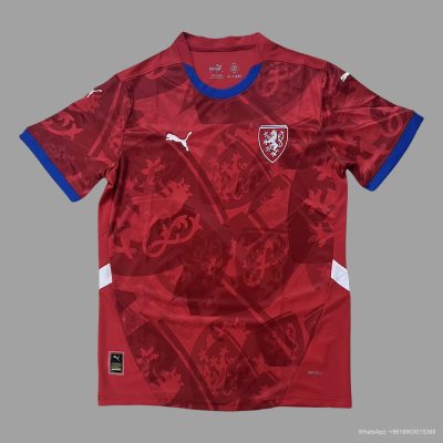 2024 Czech home soccer jersey size S-4XL