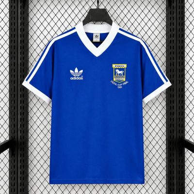 78/81 Ipswich Town Home Retro Soccer Jersey