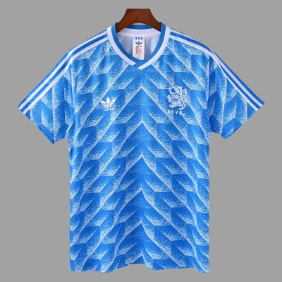 1988 Netherlands Away Retro Soccer Jersey