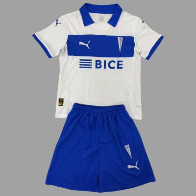 2025 Universidad Catolica de Chile Home Kids Soccer Jersey Size 16-28