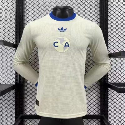 2026 Club America 110 Years Anniversary Long Sleeve Player Version Soccer Jersey
