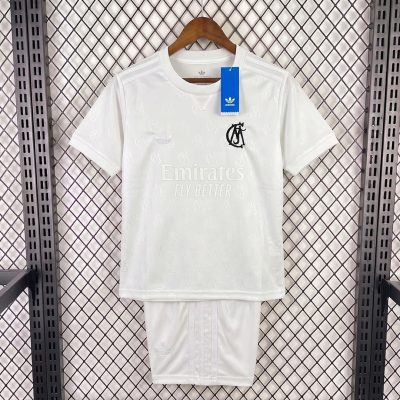26/27 Real Madrid 125 Years Anniversary Kids Soccer Jersey