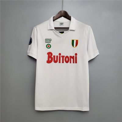 87/88 Napoli Away Retro Soccer Jersey