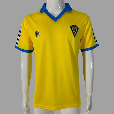 83/84 Cadiz Home Retro Soccer Jersey