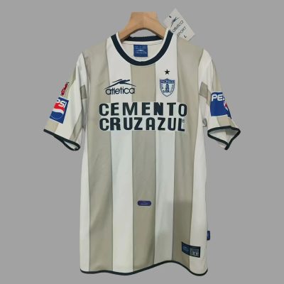 01/02 Pachuca Away Retro Soccer Jersey