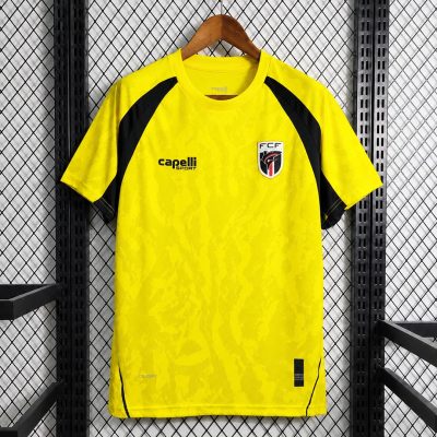 2026 Cape Verde Goalkeeper Yellow Soccer Jersey