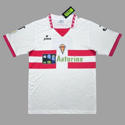 96/97 Sporting de Gijon Away Retro Soccer Jersey