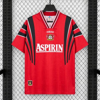 97/98 Leverkusen Home Retro Soccer Jersey