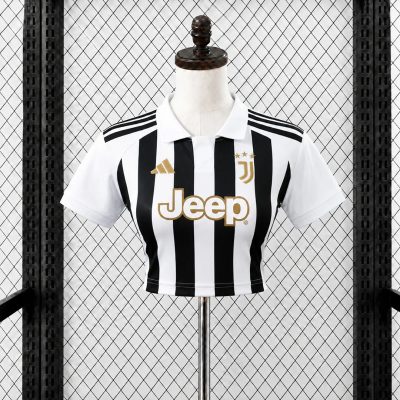 26/27 Juventus Home Women Crop Jersey