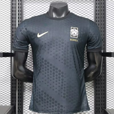 2026 South Korea Essential Black Player Version Soccer Jersey