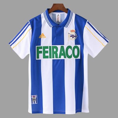 99/00 La Coruna Home Retro Soccer Jersey