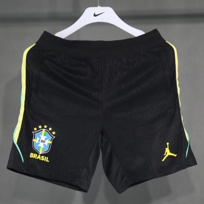 2026 Brazil Training Black Player Version Soccer Shorts