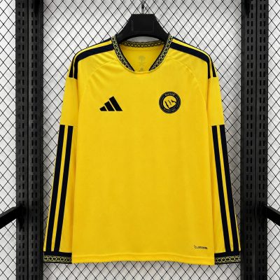 26/27 Al-Nassr Home Long Sleeve Soccer Jersey