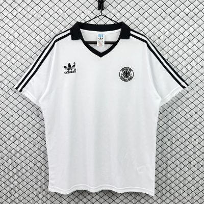 1982 Germany Home Retro Soccer Jersey