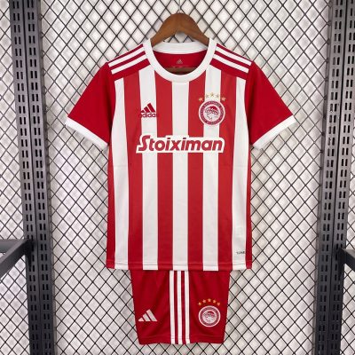 26/27 Olympiacos Home Kids Soccer Jersey