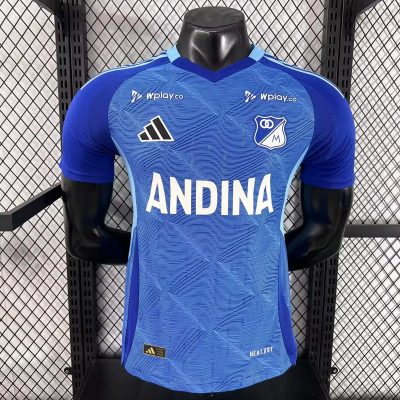 2025 Millonarios Home Player Version Soccer Jersey