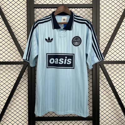Adidas x Oasis Light Blue Soccer Jersey