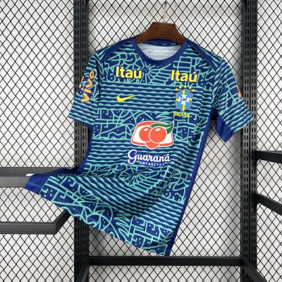 2024 Brazil Pre-Match Soccer Jersey
