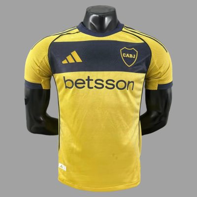 2025 Boca Juniors Away Player Version Soccer Jersey