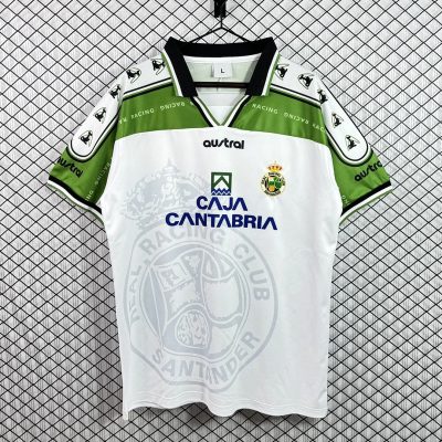 97/98 Santander Home Retro Soccer Jersey