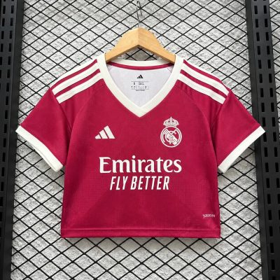 26/27 Real Madrid Third Crop Soccer Jersey