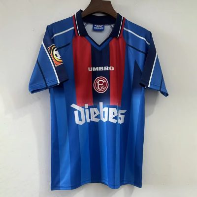 97/98 Dusseldorf Away Retro Soccer Jersey