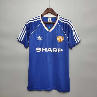 88/90 Manchester United Third Retro Soccer Jersey