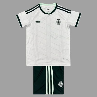 2026 Northern Ireland Away Kids Soccer Jersey Size 16-28