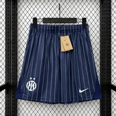 26/27 Inter Milan Away Blue Soccer Shorts