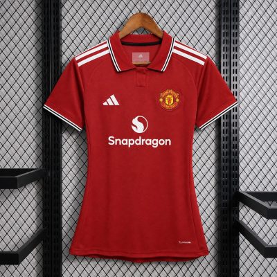 26/27 Manchester United Home Women Soccer Jersey