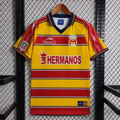 99/00 Atletico Morelia Home Retro Soccer Jersey