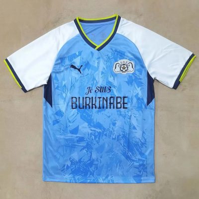 2025 Burkina Faso Blue Soccer Jersey