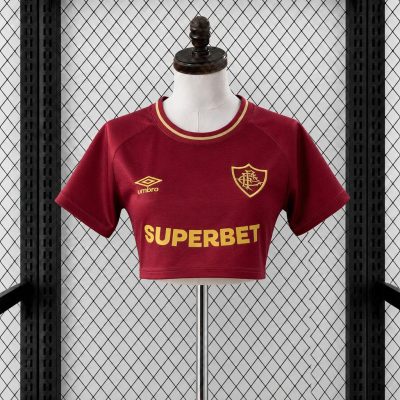 2025 Fluminense Third Women Crop Jersey