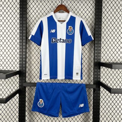 26/27 Porto Home Kids Soccer Jersey Size 16-28