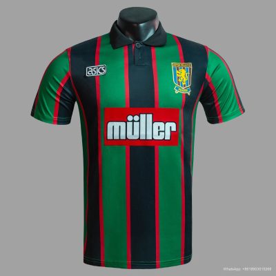 93/95 Aston Villa Away Retro Soccer Jersey